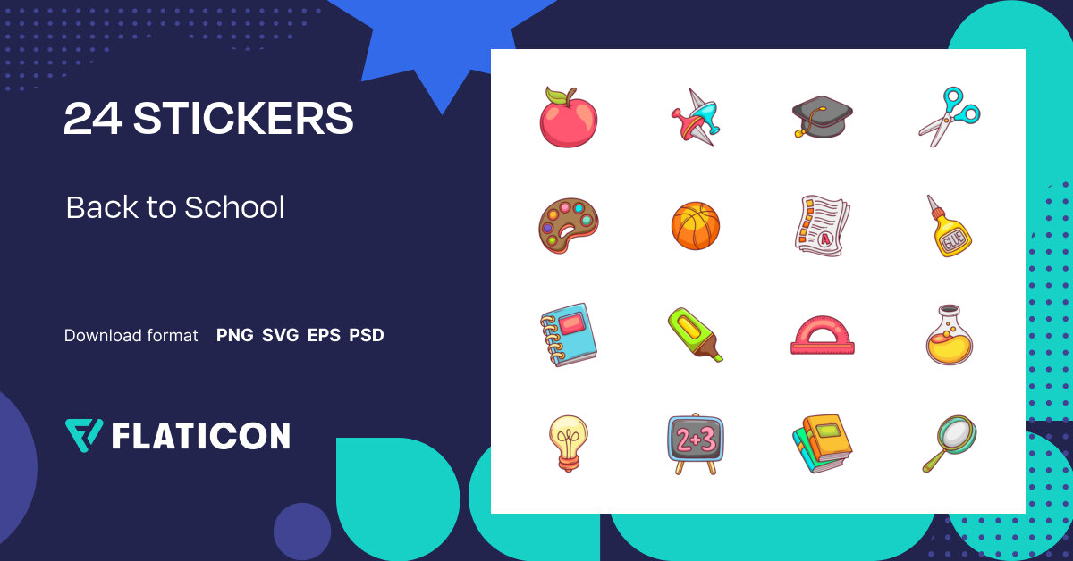Read Back To School Sticker for iOS & Android