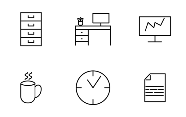 office line icons