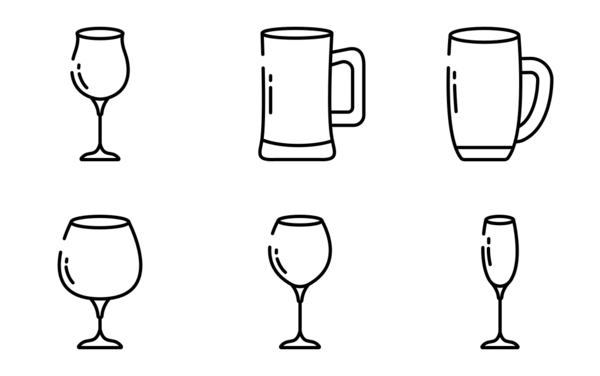 bar glasses