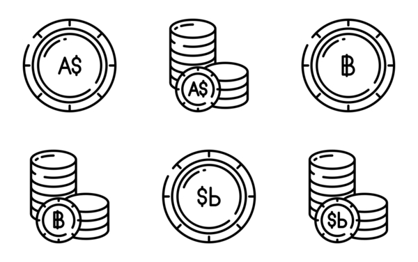 Currency coins
