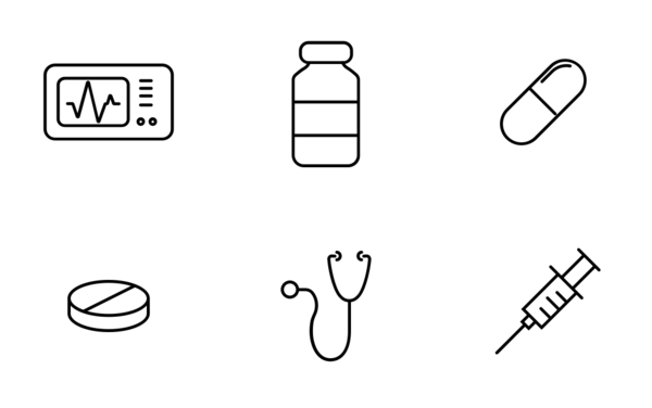 medical icons pack