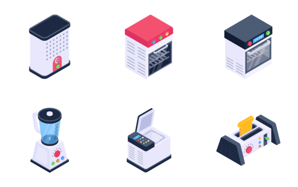 kitchen appliances and households