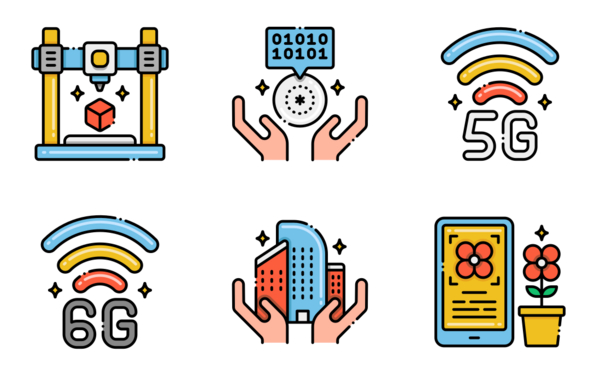 80 The Future Icon Set - Flat Icons