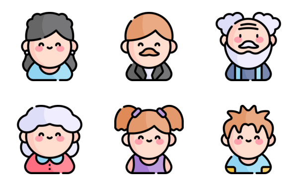 family members avatars family members avatars