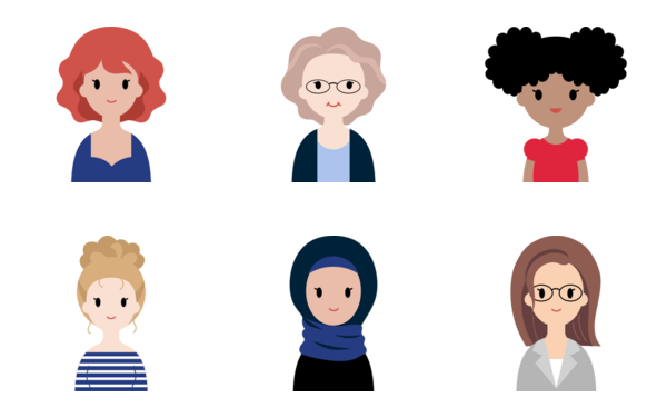 women avatars