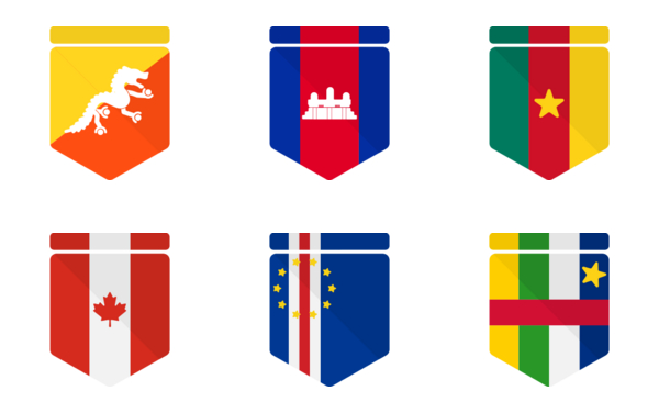 country flags