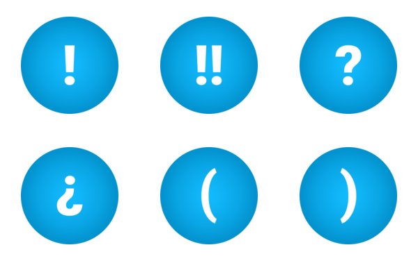 punctuation symbols