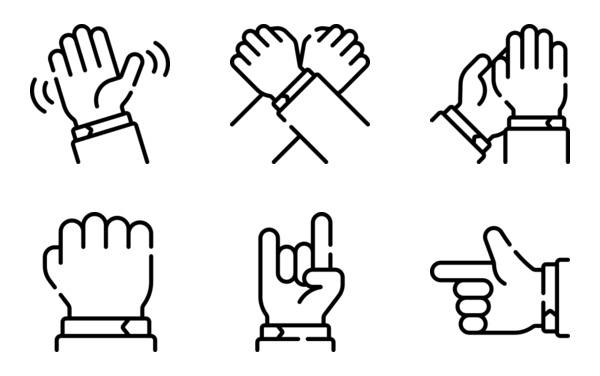 hand gestures