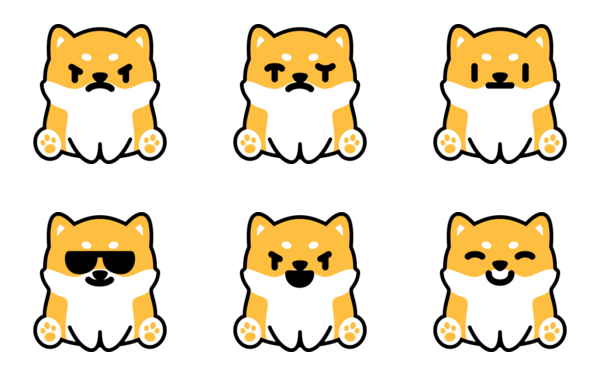 dog emoticons