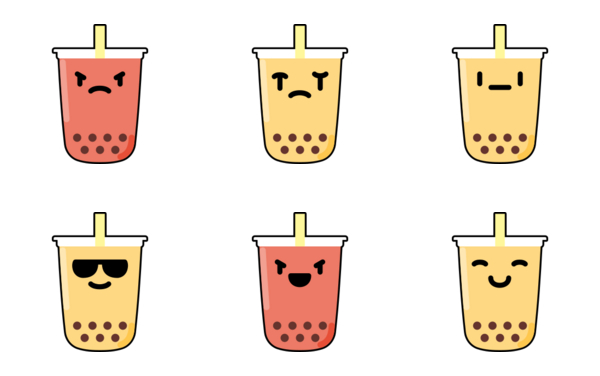 boba emoticons