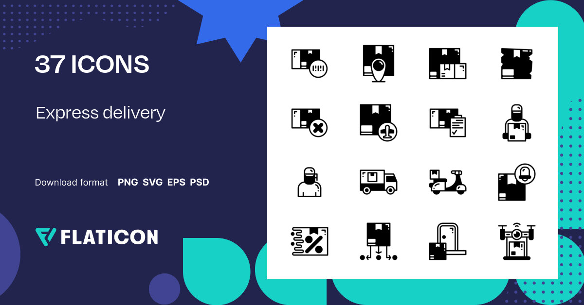 Express-Delivery Icons - Free SVG & PNG Express-Delivery Images