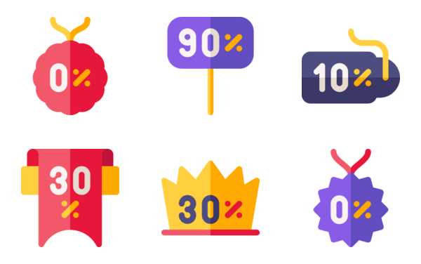offer and discount labels
