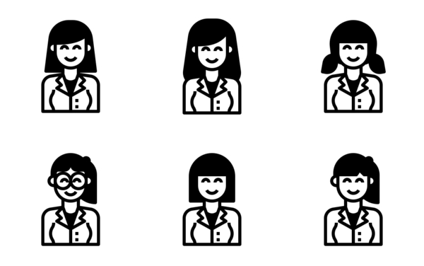 business woman avatar business woman avatar
