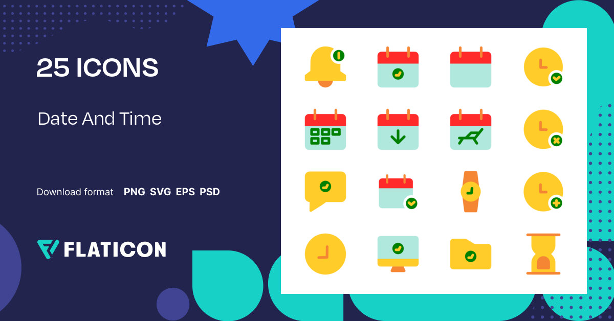 date-and-time-icon-pack-flat-25-svg-icons