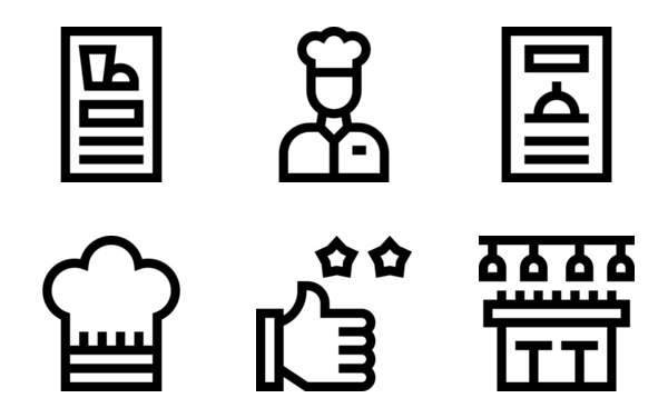 Sales Icon Pack | Basic Outline | 25 .SVG Icons