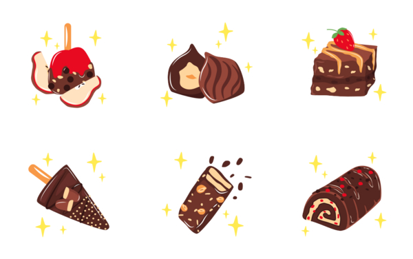 Chocolate Sticker