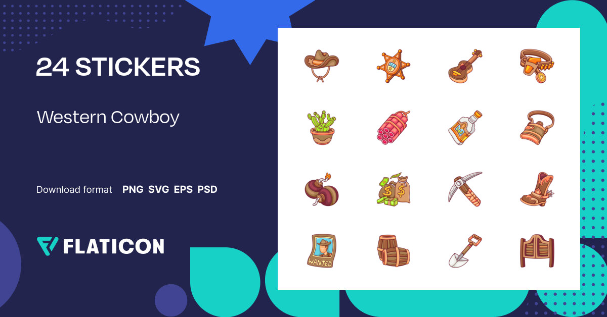 Vector Cowboy Face Emoji Design Svg Jpg Png Eps 