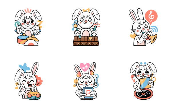 ronnie the bunny music and dance