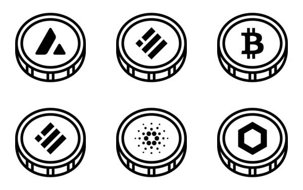 outline currency icon design