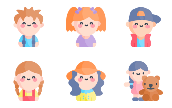 CP Kid avatars