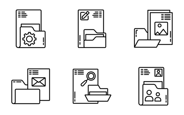 Folder and file