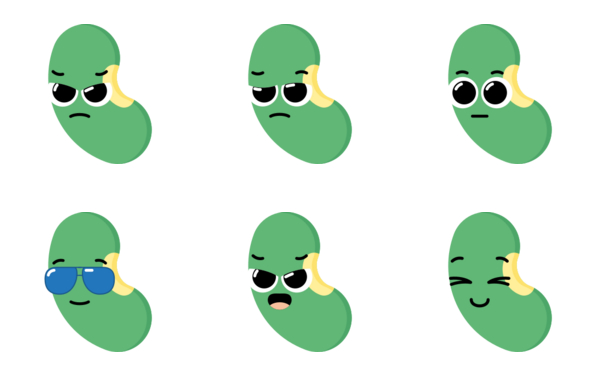 bean emoticons