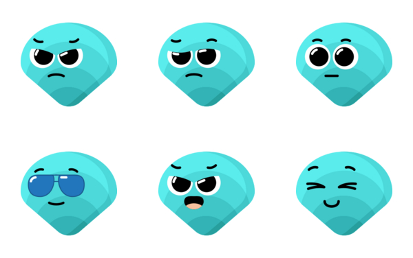 clam emoticons