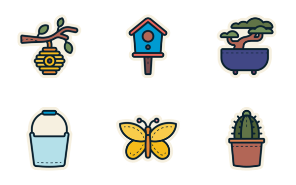 gardening sticker