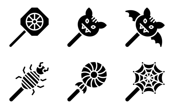 Halloween sweets and candies