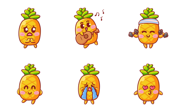 pineapple mascot