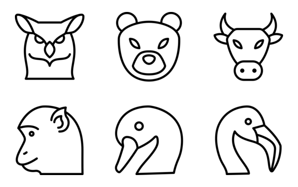 animal faces