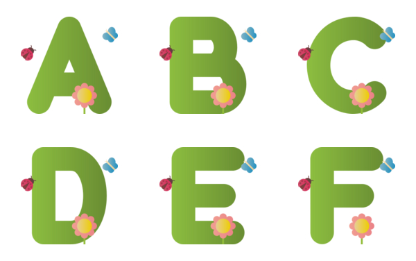 alphabet spring