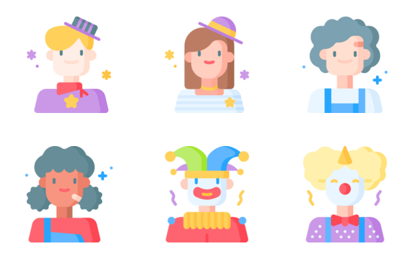 party avatars