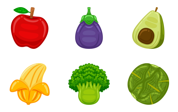 fruits and vegetables