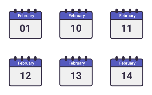 february calendar