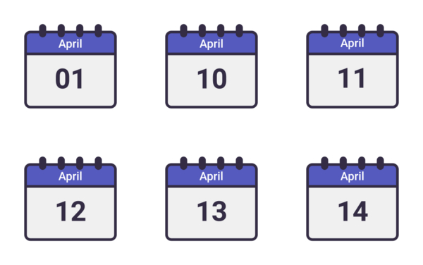 april calendar