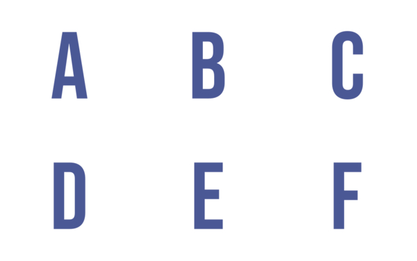 capital letter a to z capital letter a to z