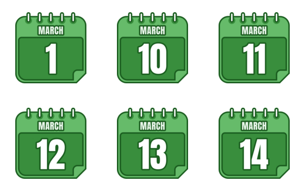 calendar of march