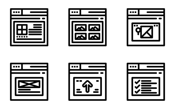 website wireframe