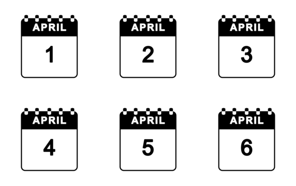 april calendar