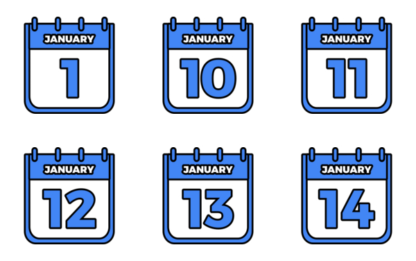 calendar january