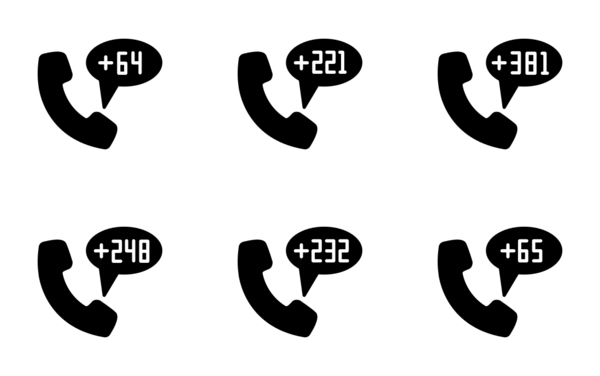 country dial code