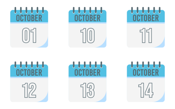 calendar october