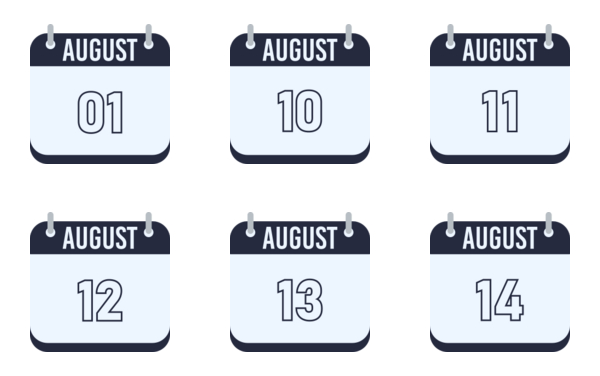 calendar august