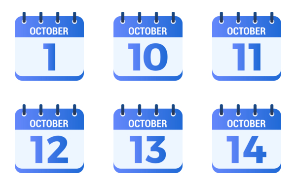 october calendar