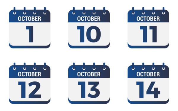 calendar october