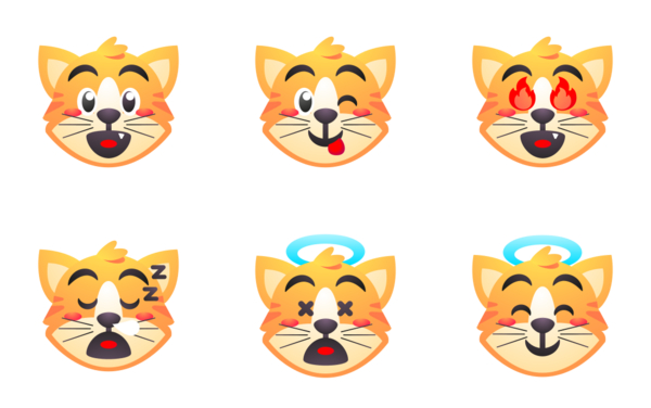 cat emojis