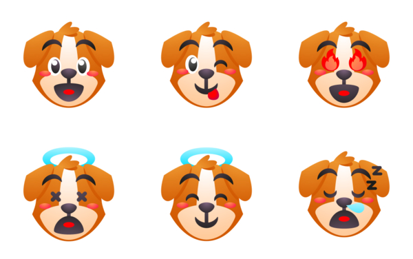 dog emojis