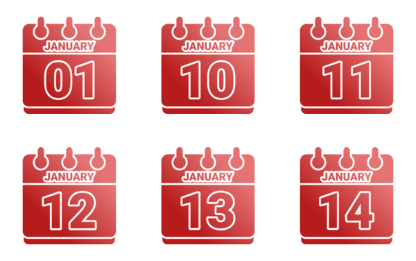 calendar of january