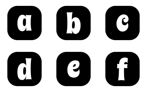 Small Letters a to z Small Letters a to z